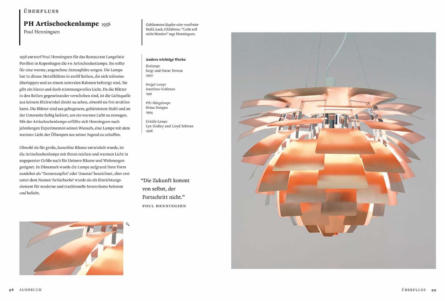 Beispielinhalt (Bild) Design - 80 berühmte Entwürfe