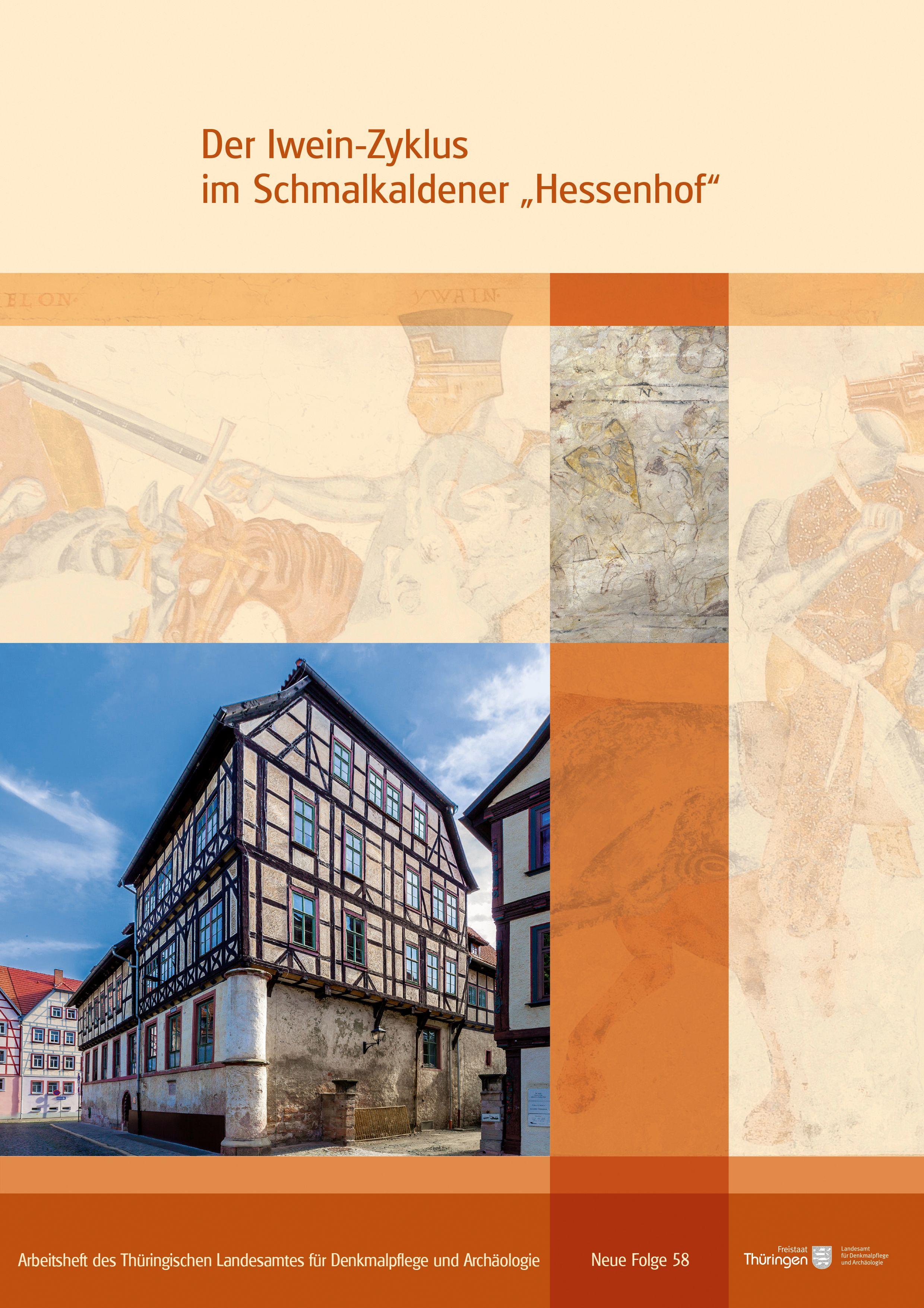 Vorderes Coverbild Der Iwein-Zyklus im Schmalkaldener "Hessenhof"