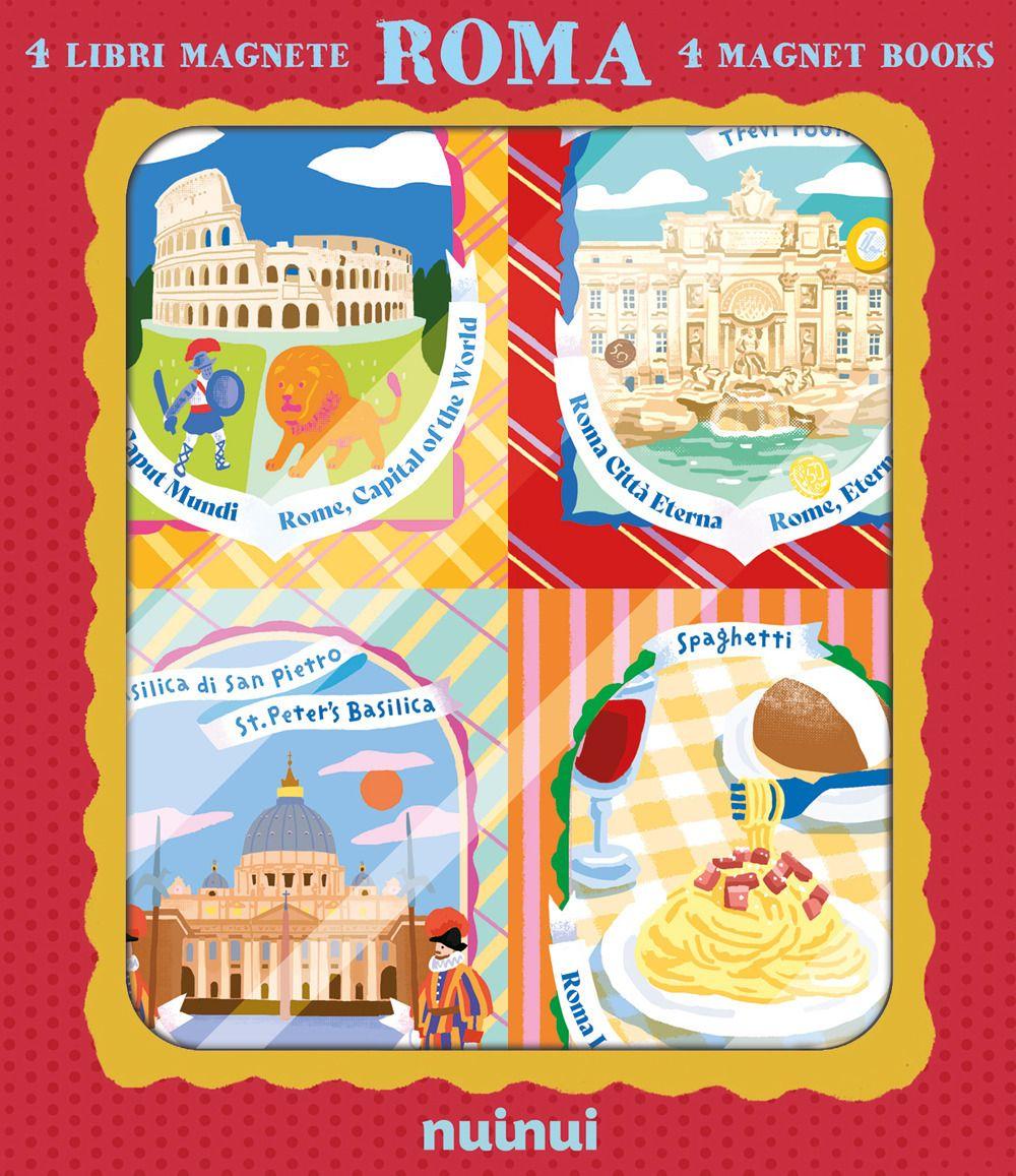 Vorderes Coverbild Roma. 4 libri magnete