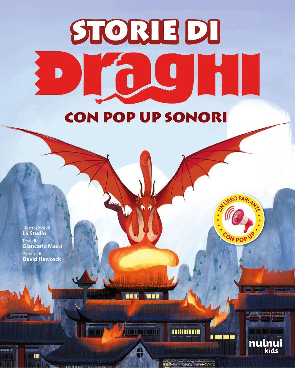 Vorderes Coverbild Storie di draghi. Con pop-up sonori