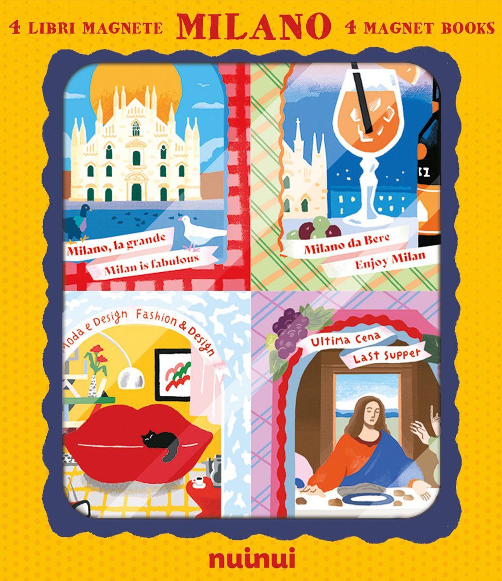 Vorderes Coverbild Milano. 4 libri magnete
