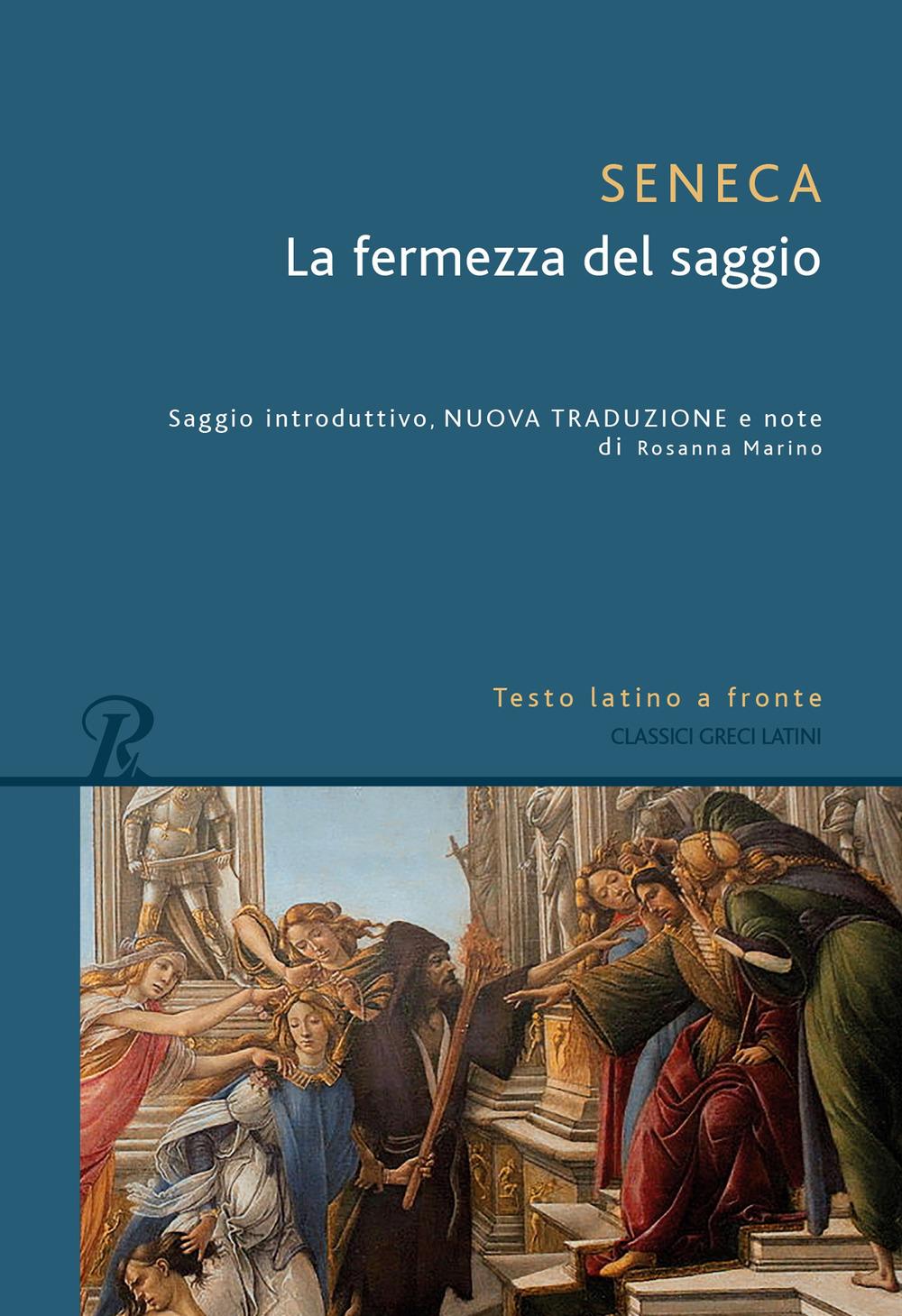 Vorderes Coverbild La fermezza del saggio. Testo latino a fronte