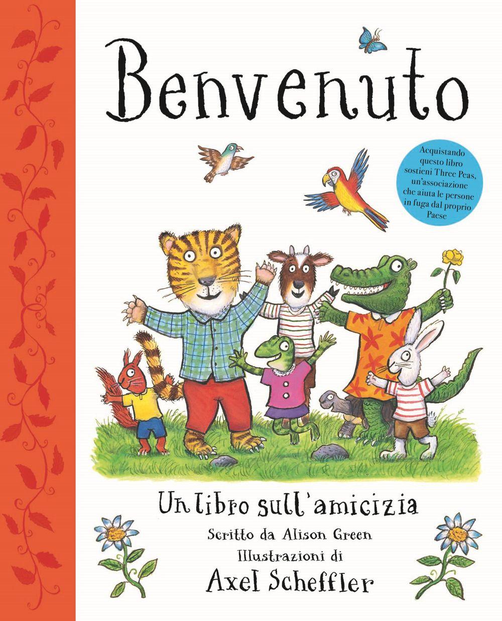 Vorderes Coverbild Benvenuto. Un libro sull'amicizia