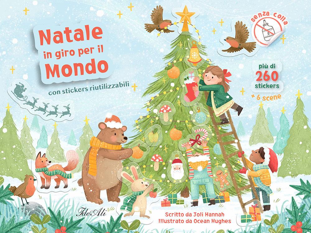 Vorderes Coverbild Natale in giro per il mondo. Con adesivi