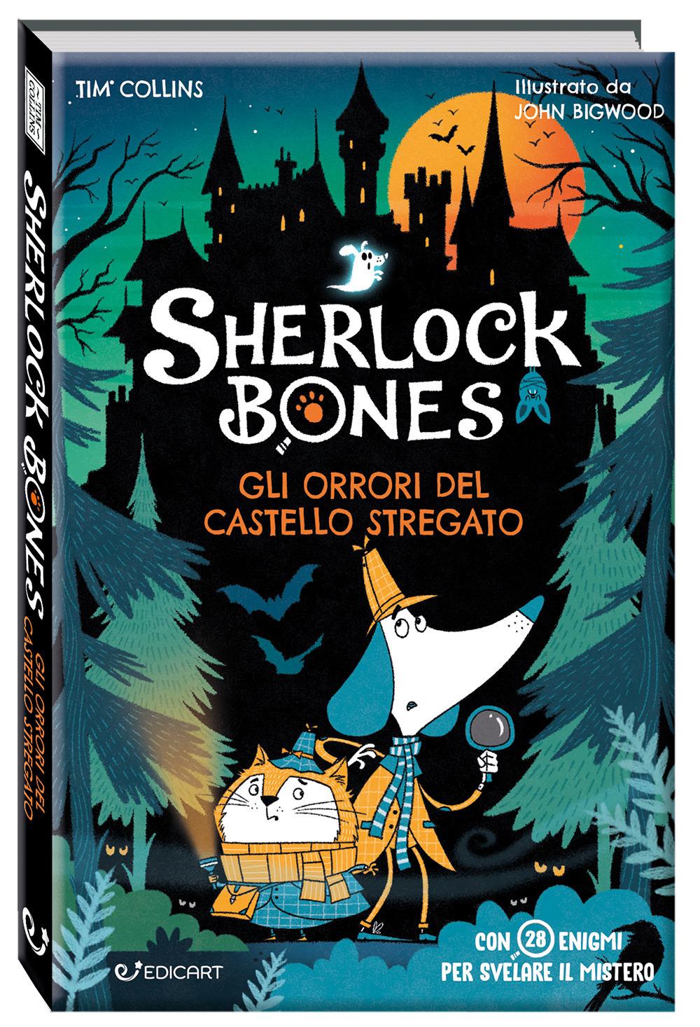 Vorderes Coverbild Gli orrori del castello stregato. Sherlock Bones