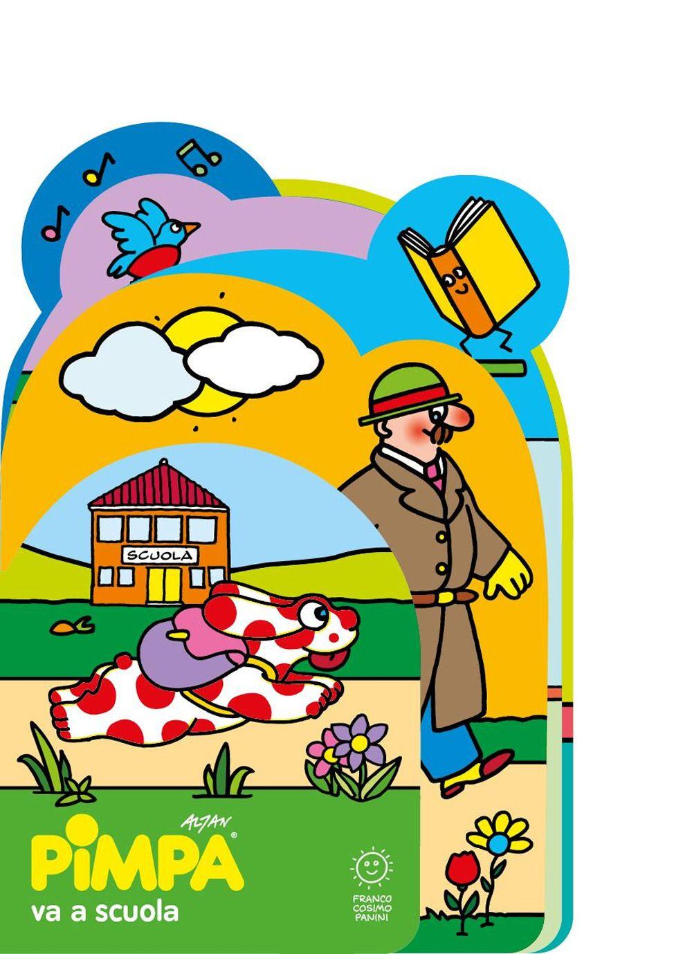Vorderes Coverbild Pimpa va a scuola