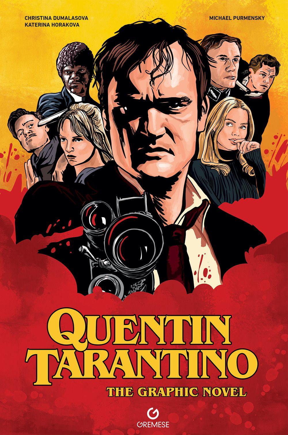 Vorderes Coverbild Quentin Tarantino. Il graphic novel