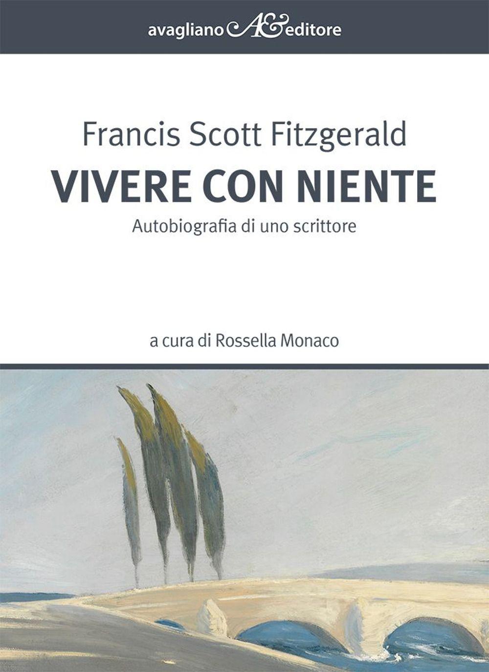 Vorderes Coverbild Vivere con niente. Autobiografia di uno scrittore