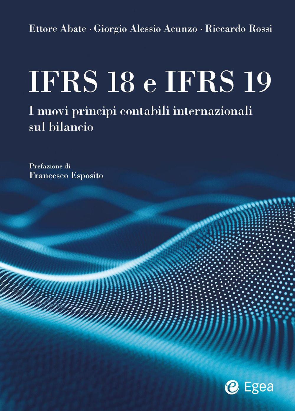 Vorderes Coverbild IFRS 18 e IFRS 19