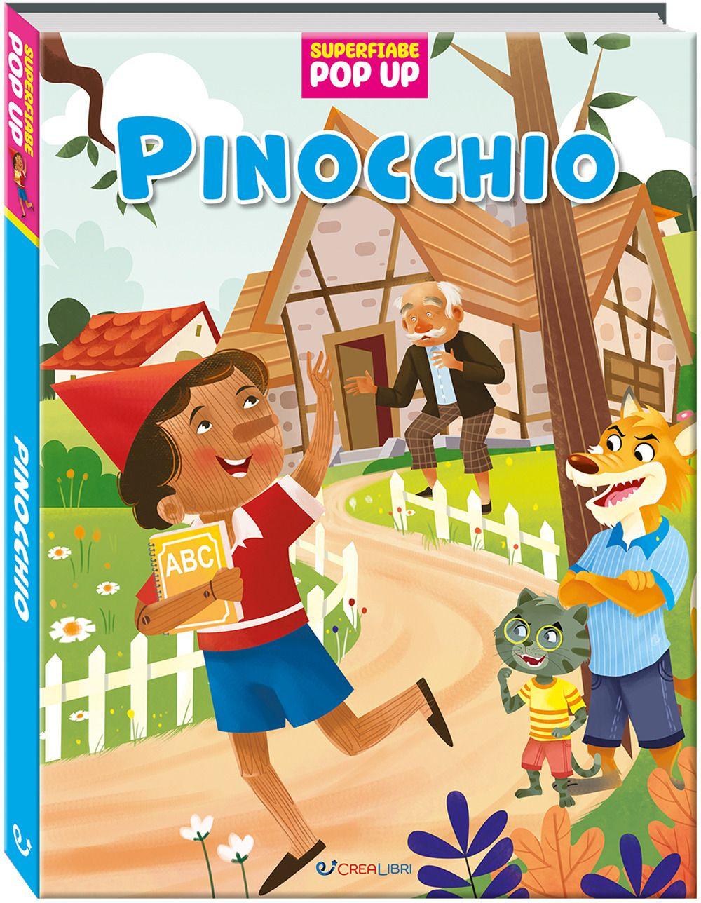 Vorderes Coverbild Pinocchio. Superfiabe pop up