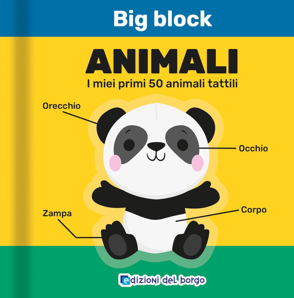 Vorderes Coverbild Animali. I miei primi 50 animali tattili. Big block