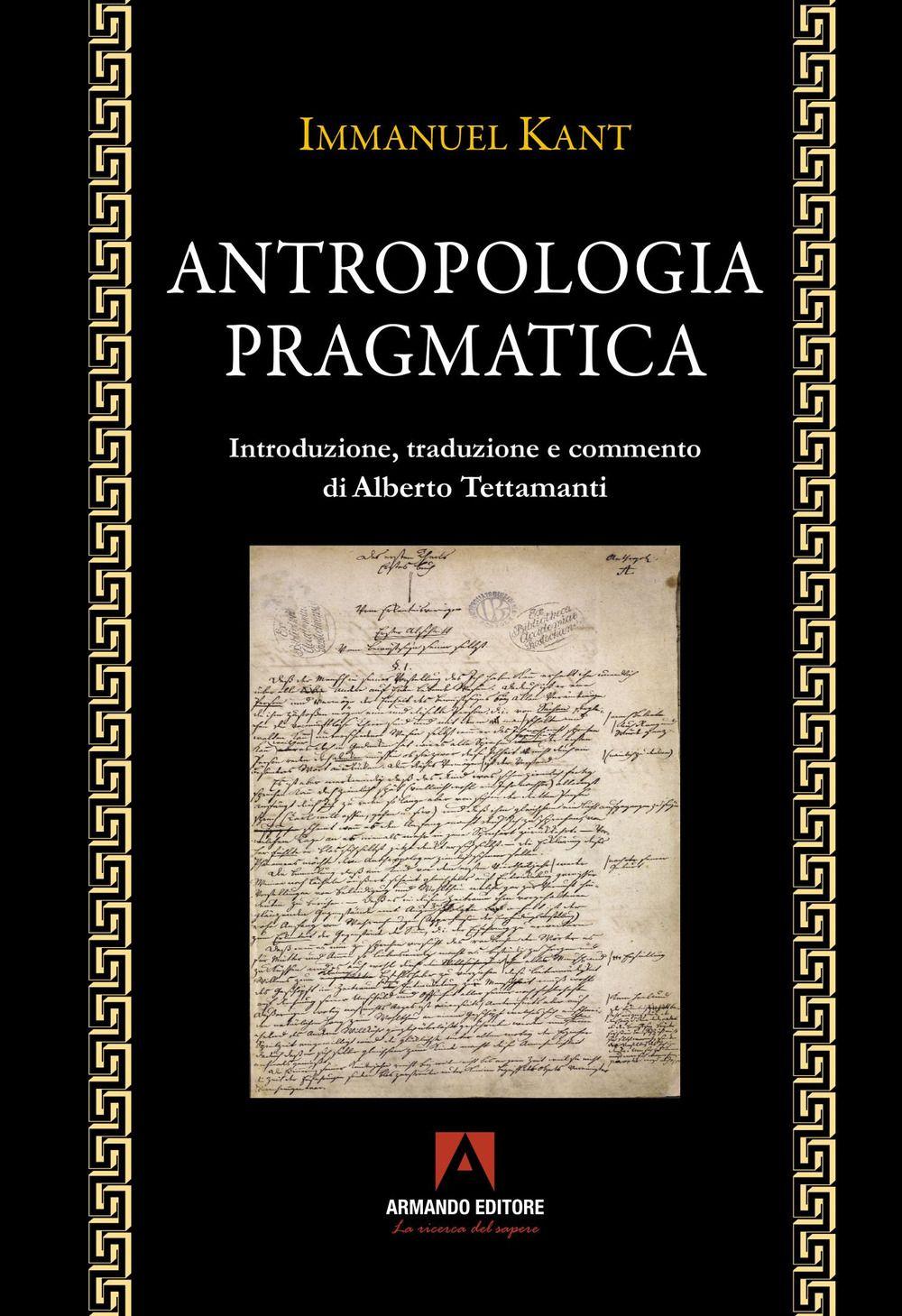 Vorderes Coverbild Antropologia pragmatica