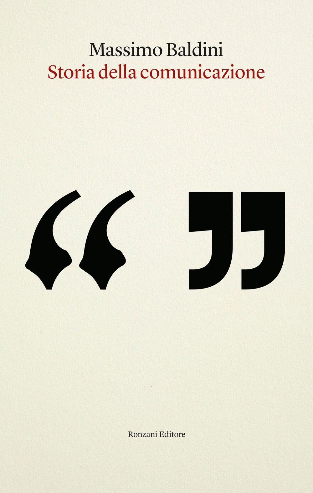 Vorderes Coverbild Storia della comunicazione