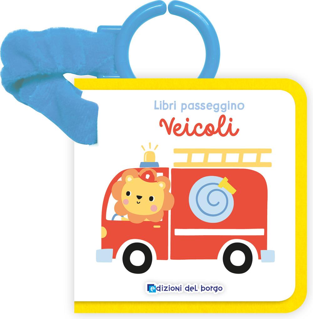 Vorderes Coverbild Veicoli. Libri passeggino feltro