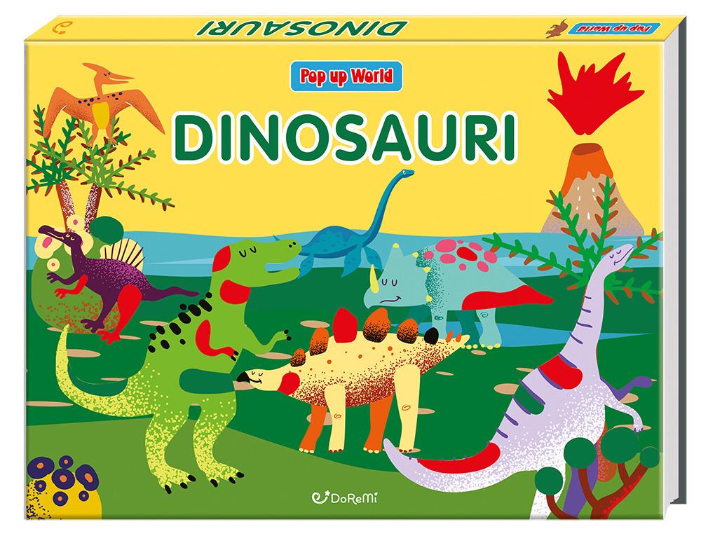 Vorderes Coverbild Dinosauri. Pop up world