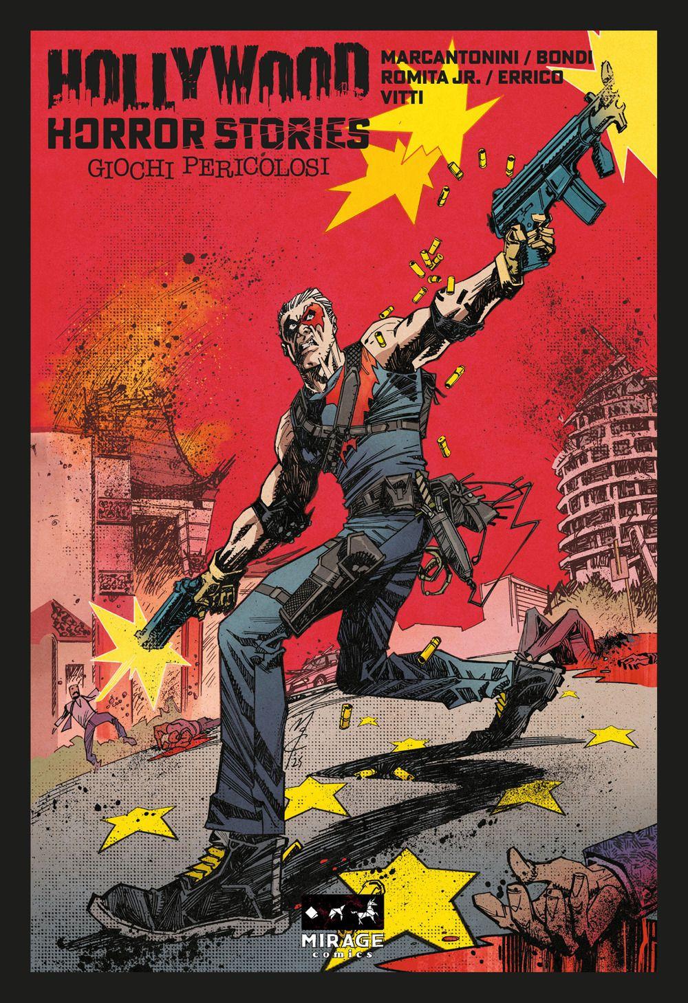 Vorderes Coverbild Hollywood Horror Stories. Giochi pericolosi. Ediz. variant