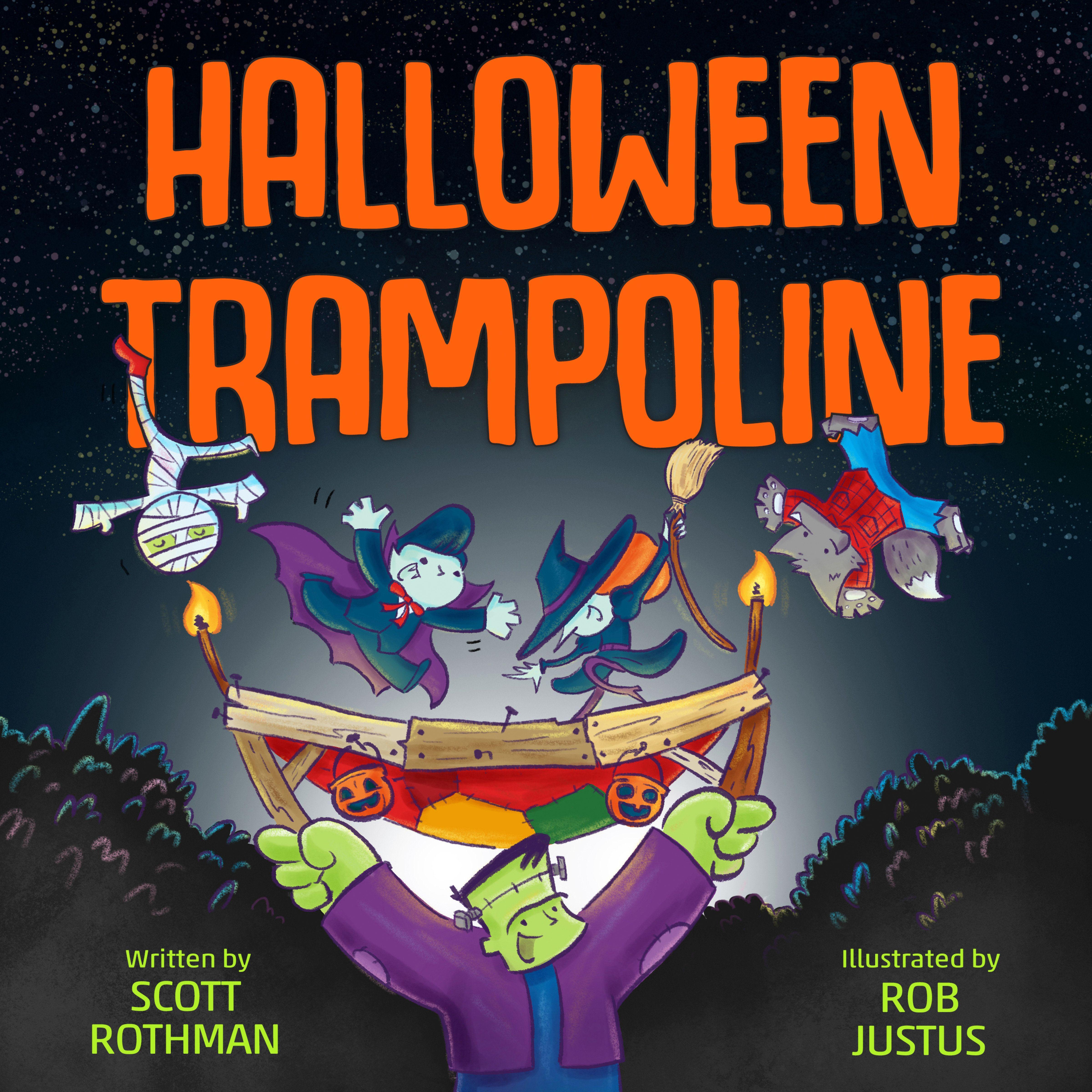Vorderes Coverbild Halloween Trampoline