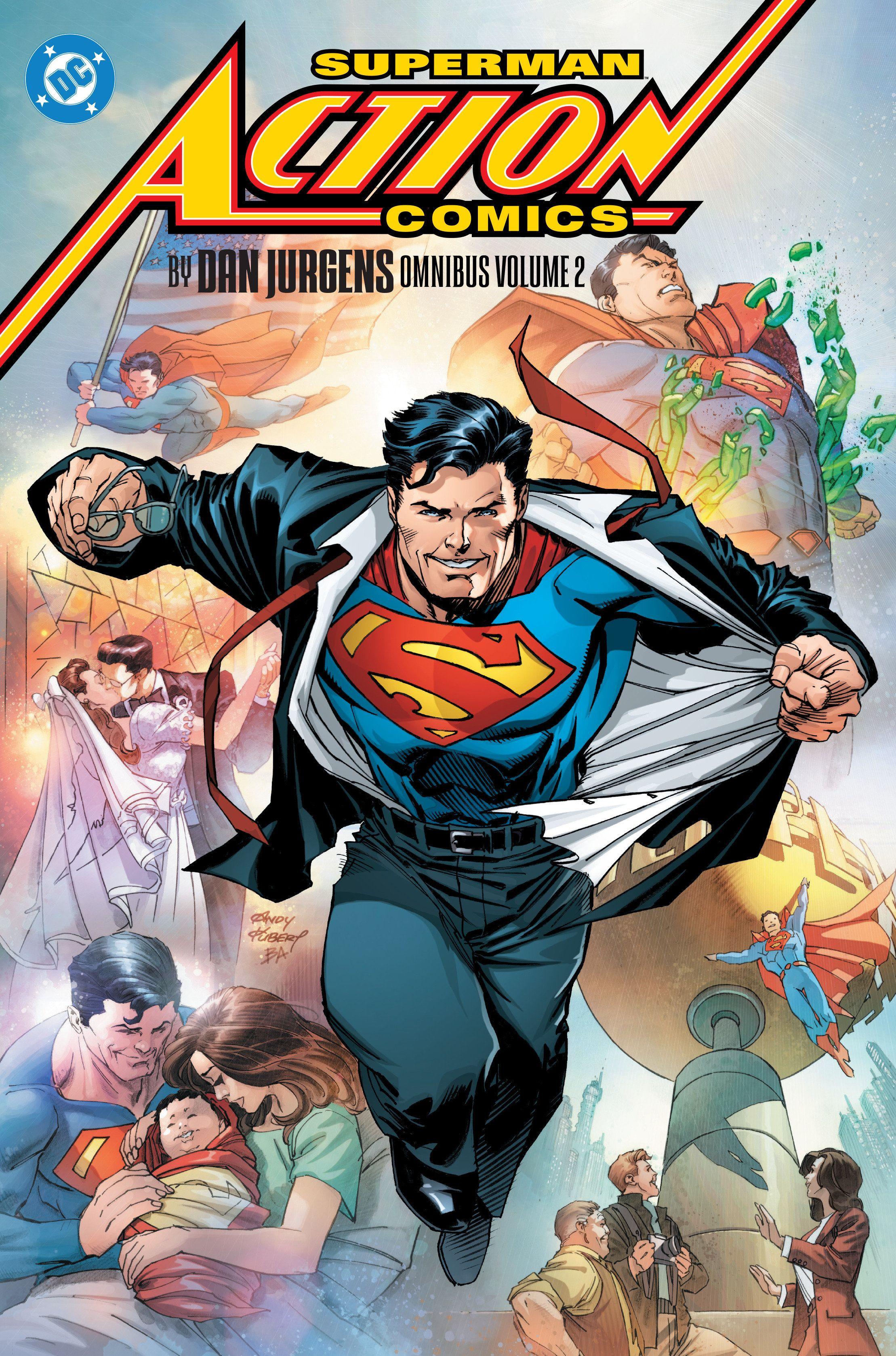 Vorderes Coverbild Superman: Action Comics by Dan Jurgens Omnibus Vol. 2
