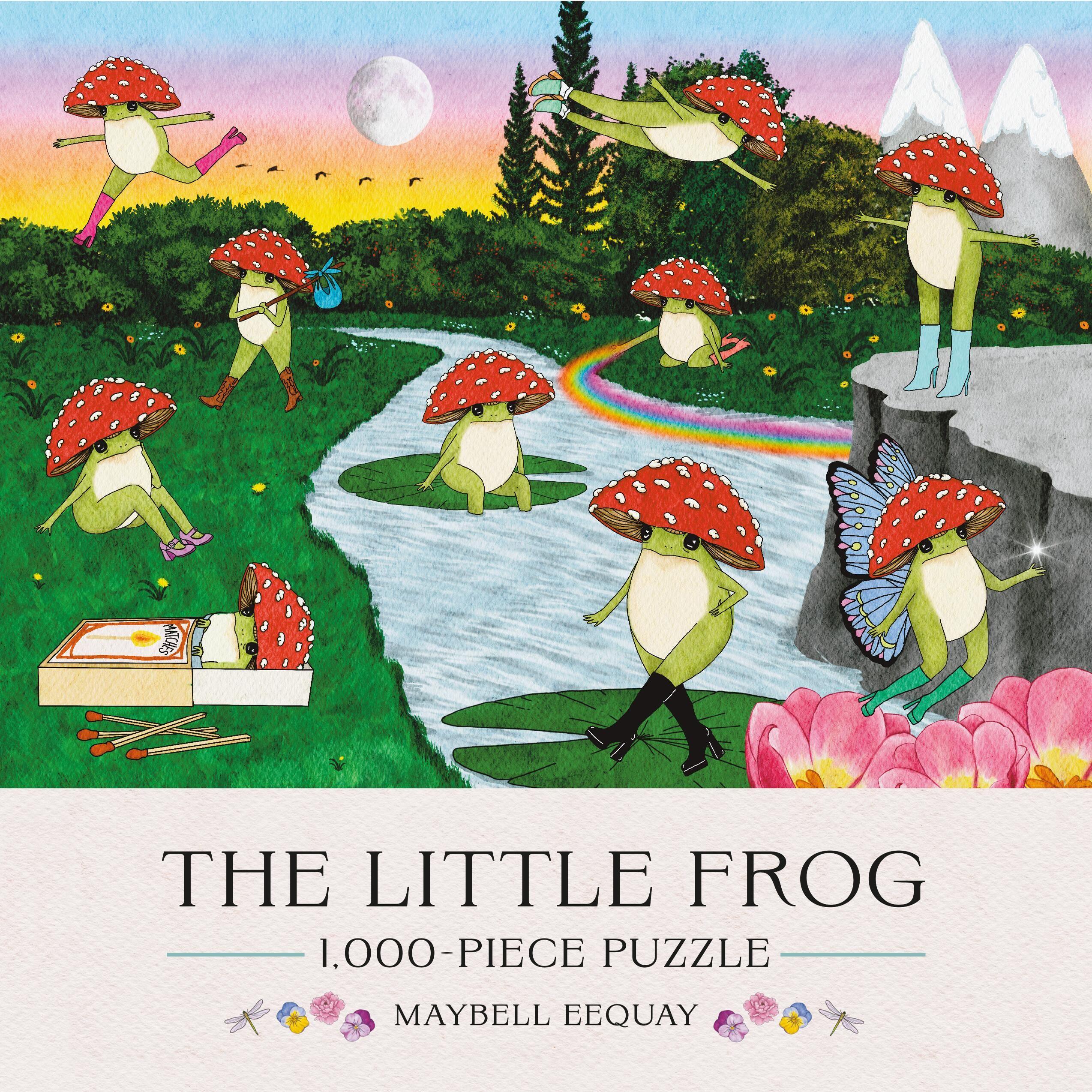 Vorderes Coverbild The Little Frog's 1,000-Piece Puzzle