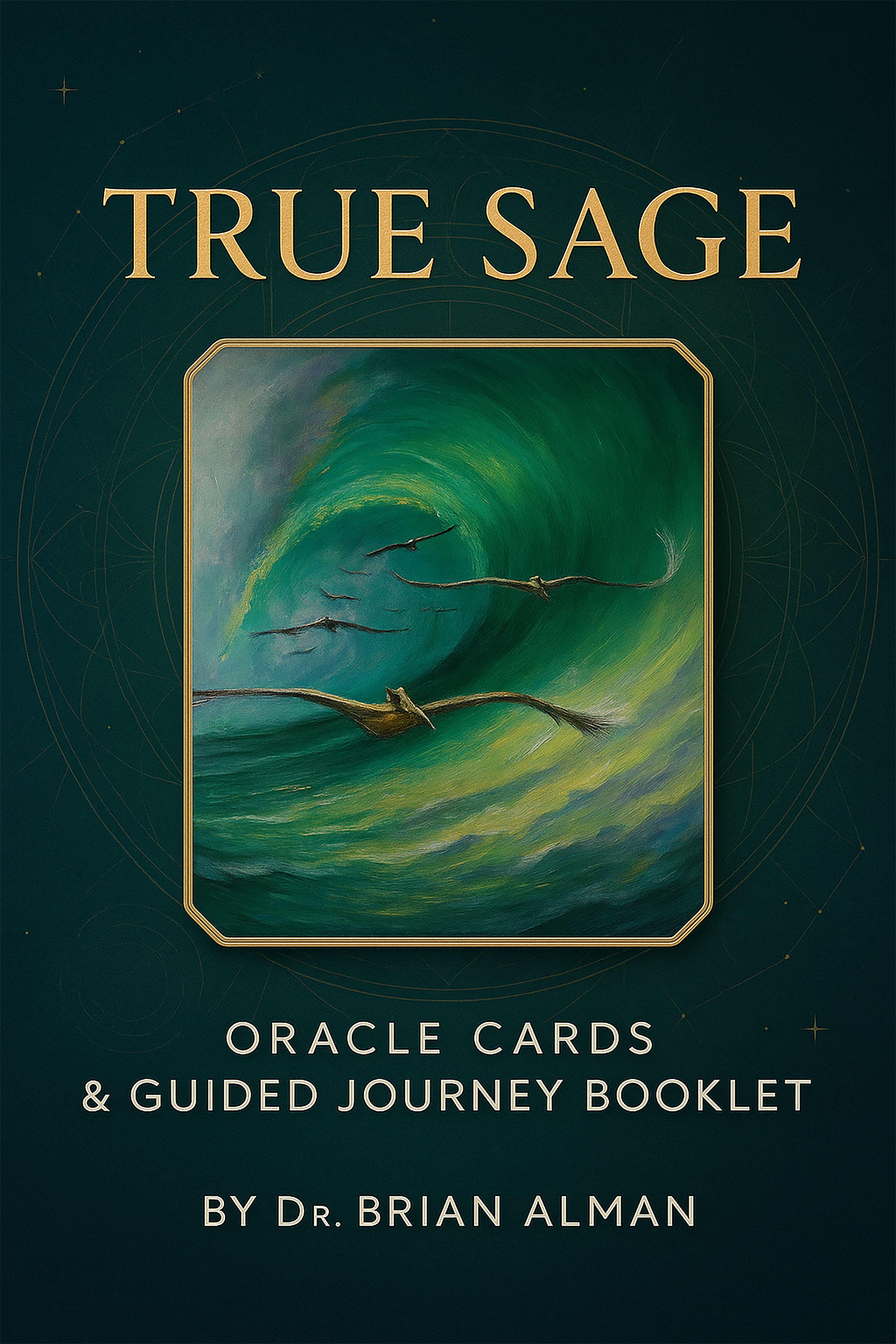 Vorderes Coverbild True Sage: Oracle Cards & Guided Journey Booklet