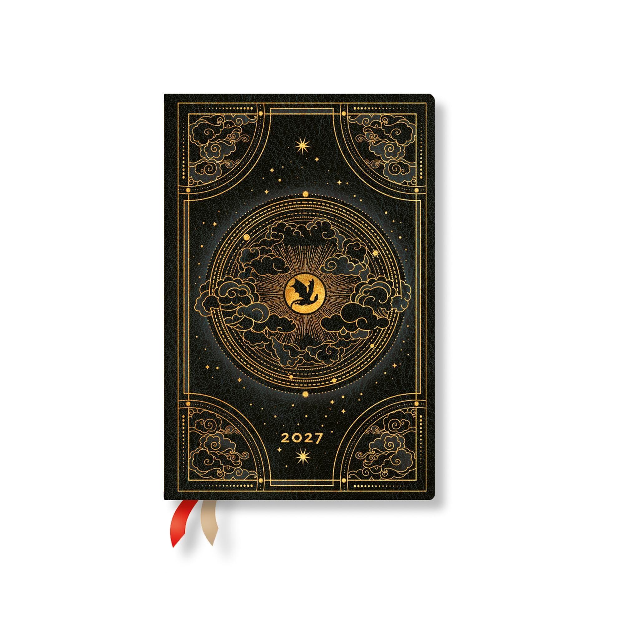 Vorderes Coverbild 2027 Fourth Wing, Shadows of Navarre Mini Hardcover 12-Month Daily Planner, 432pg, 80gsm by Paperblanks