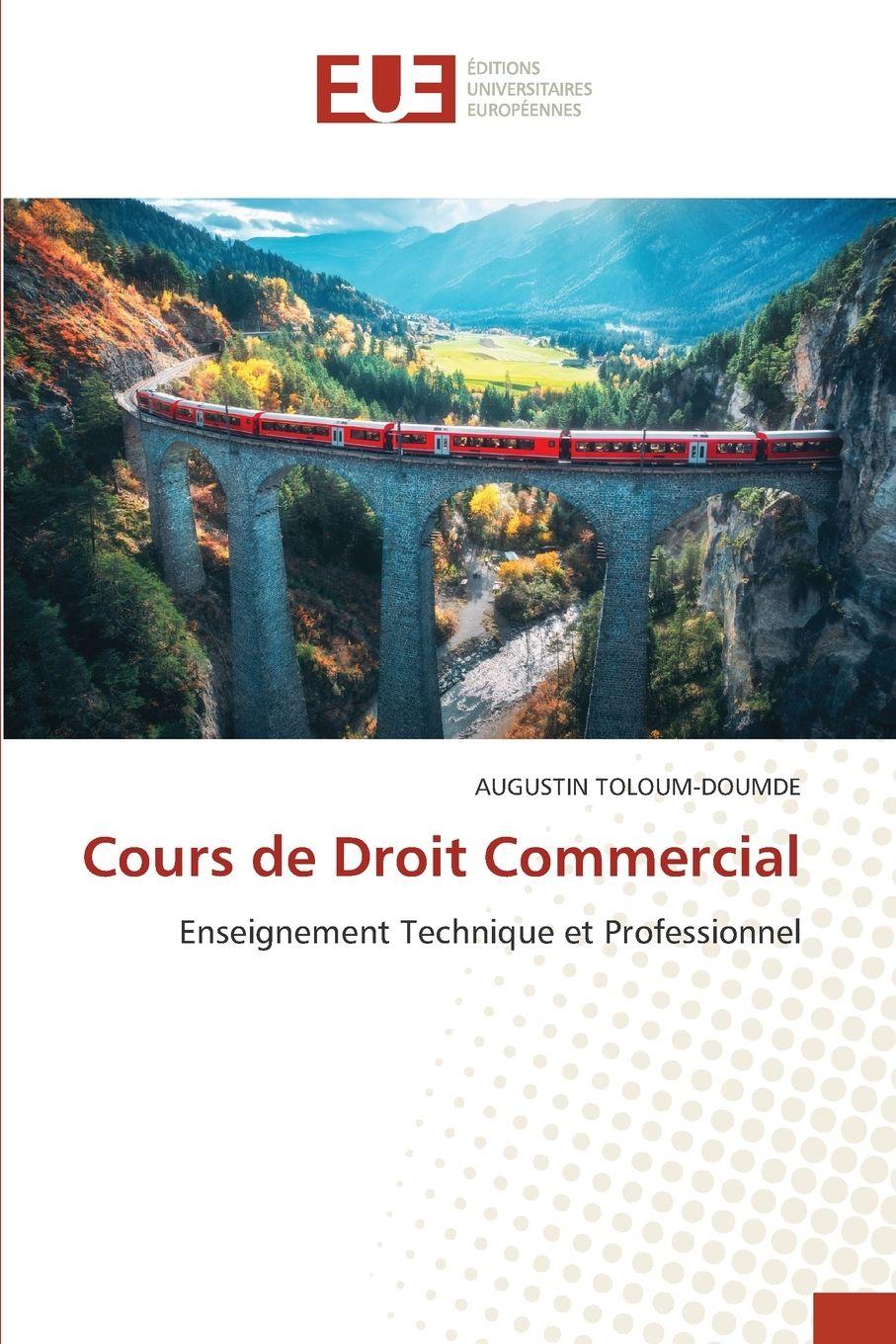Vorderes Coverbild Cours de Droit Commercial
