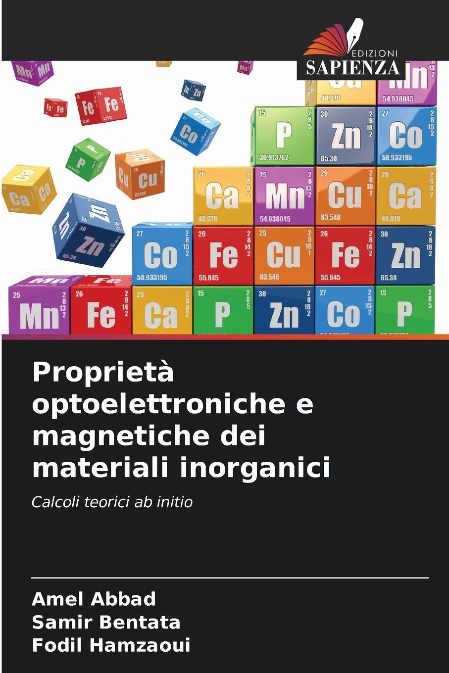 Vorderes Coverbild Proprietà optoelettroniche e magnetiche dei materiali inorganici