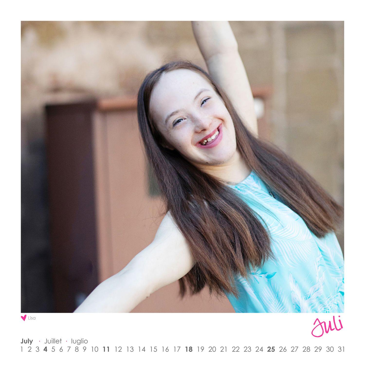 Beispielinhalt (Bild) Wandkalender A little extra 2027