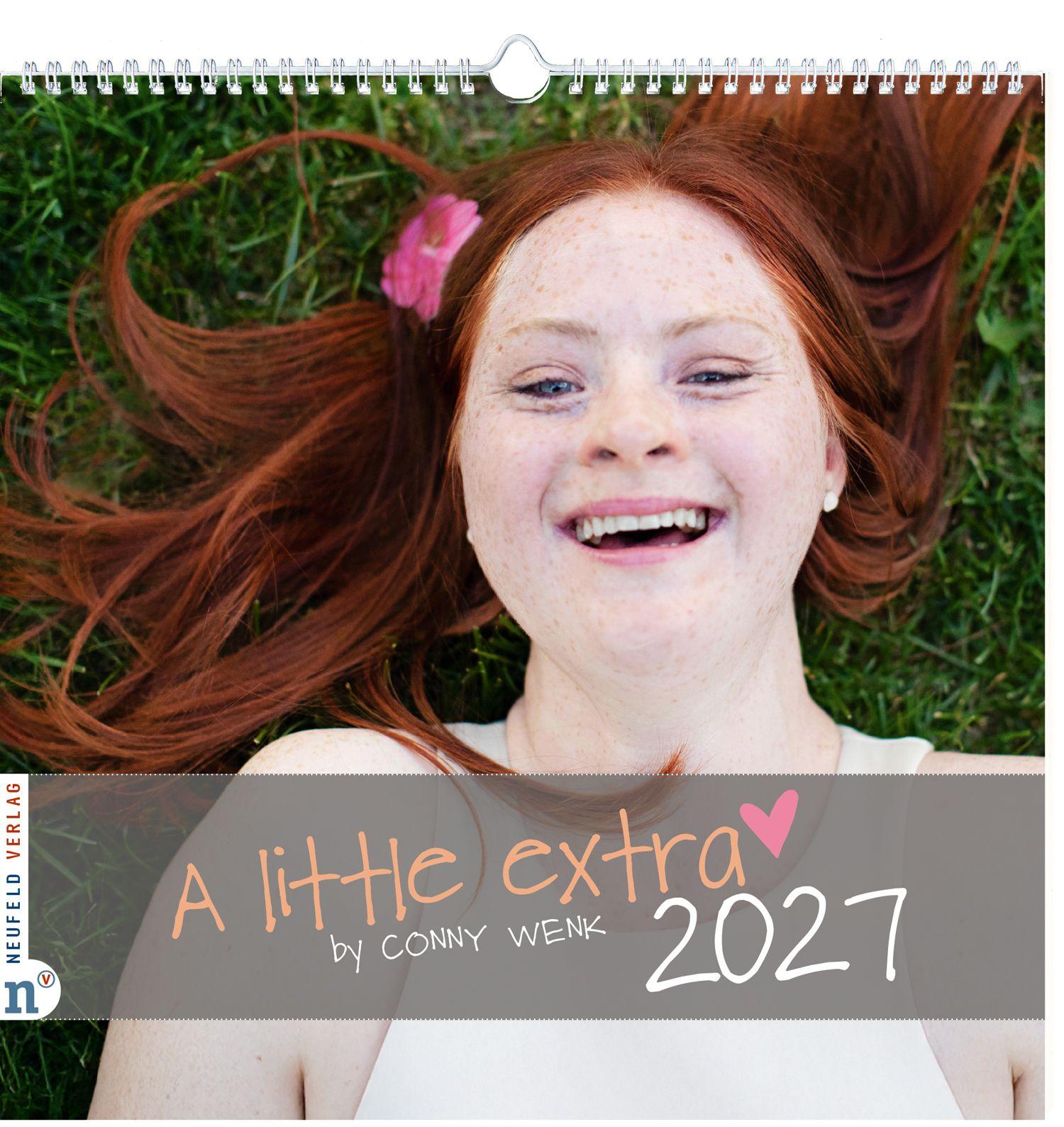 Vorderes Coverbild Wandkalender A little extra 2027