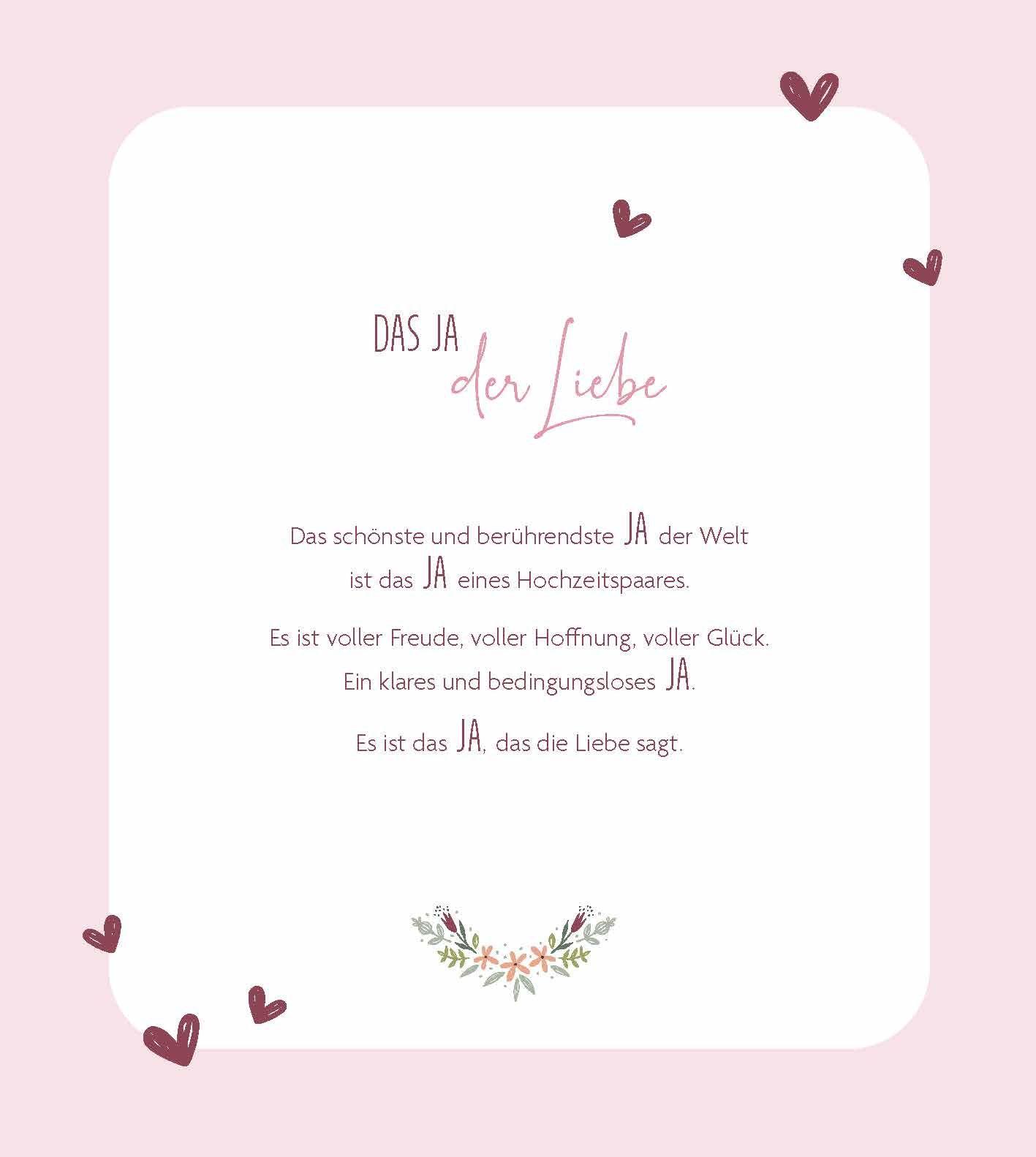 Beispielinhalt (Bild) Unsere Hochzeit