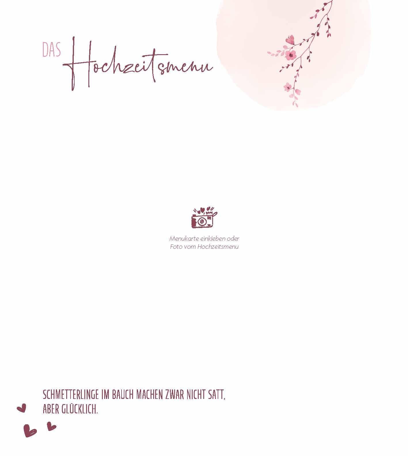 Beispielinhalt (Bild) Unsere Hochzeit