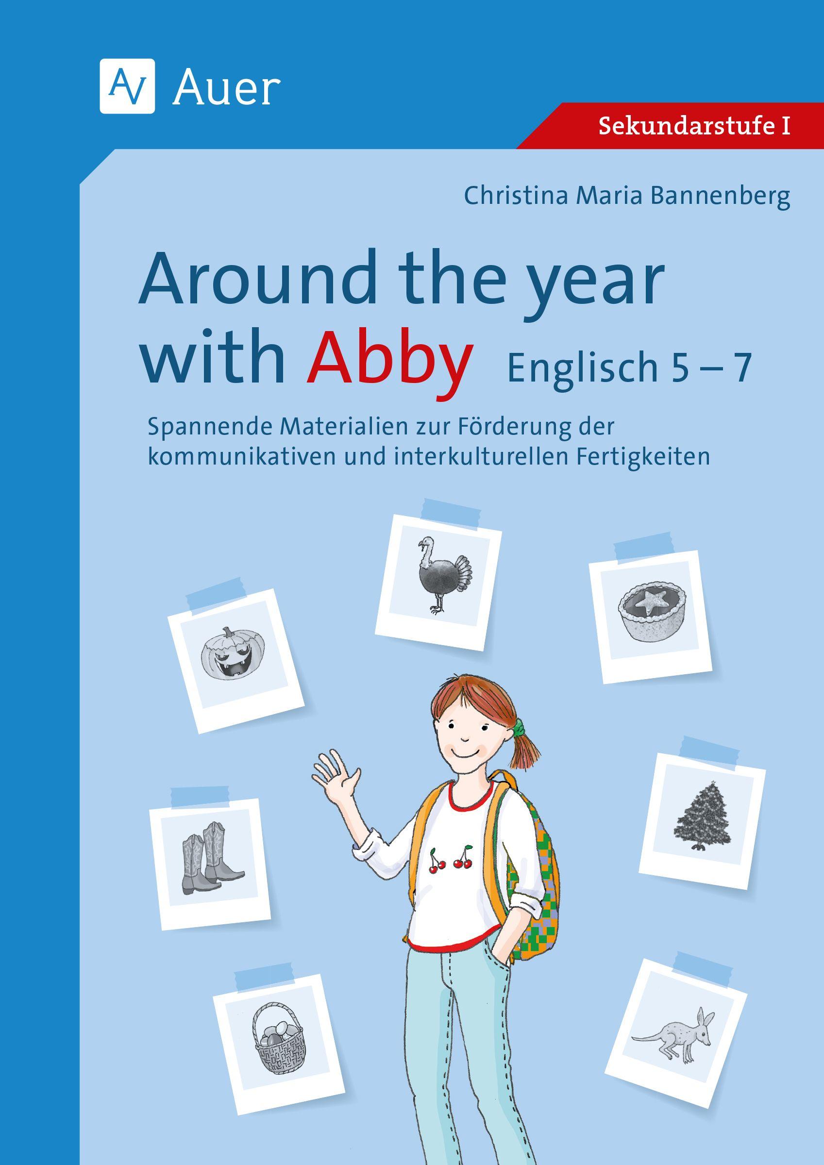 Vorderes Coverbild Around the year with Abby Englisch 5-7