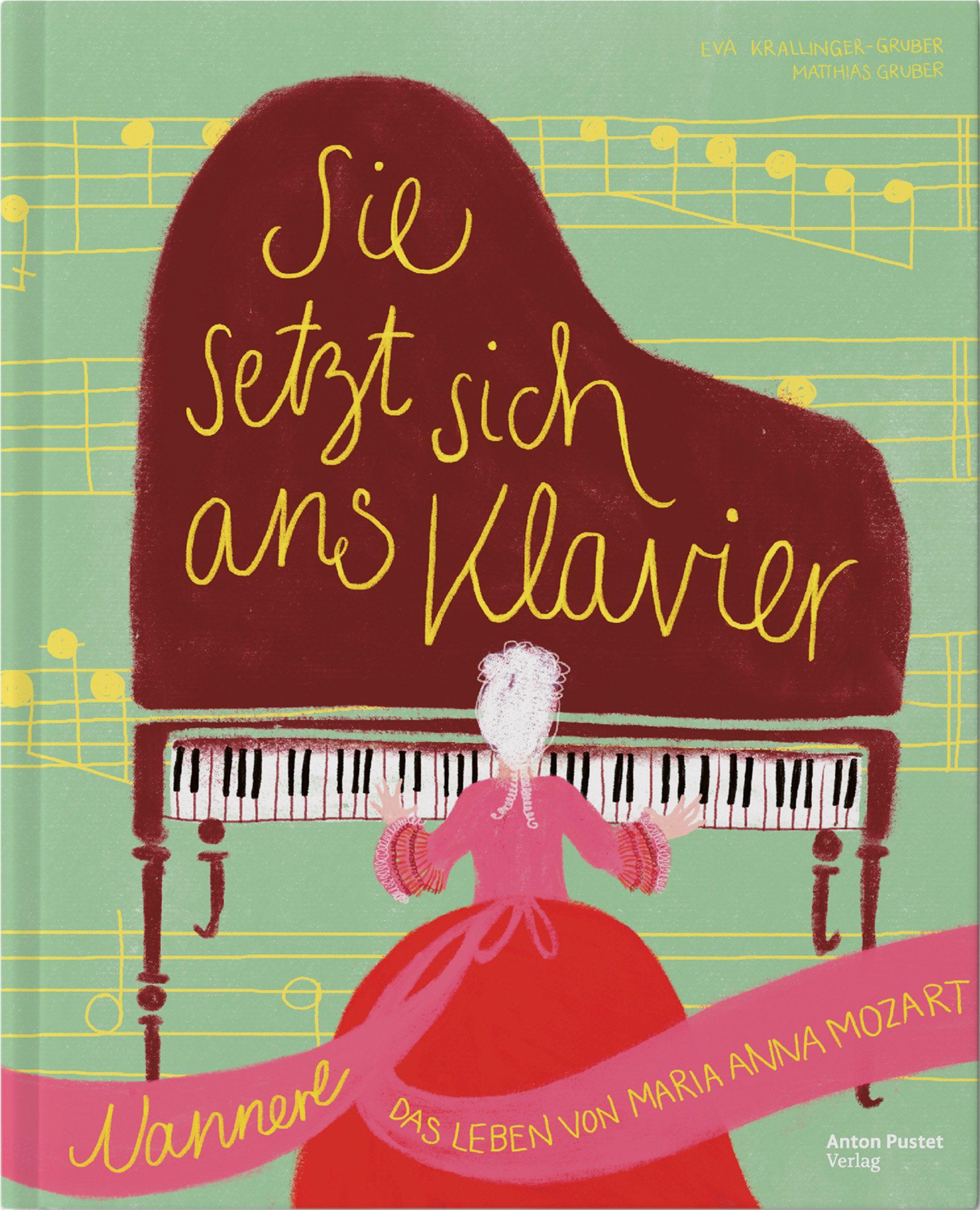 Vorderes Coverbild Sie setzt sich ans Klavier. Nannerl - Das Leben von Maria Anna Mozart
