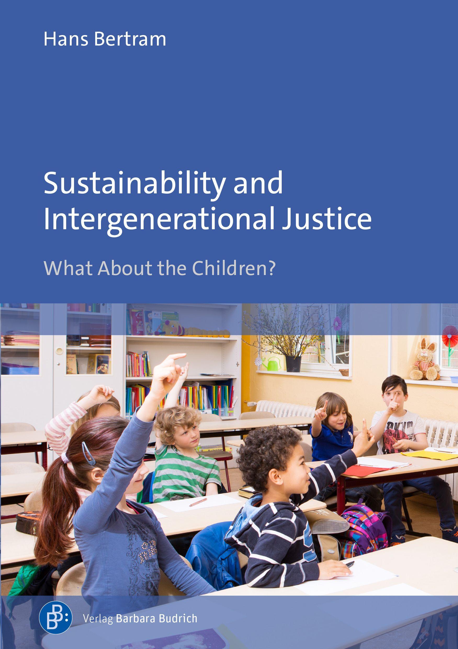 Vorderes Coverbild Sustainability and Intergenerational Justice