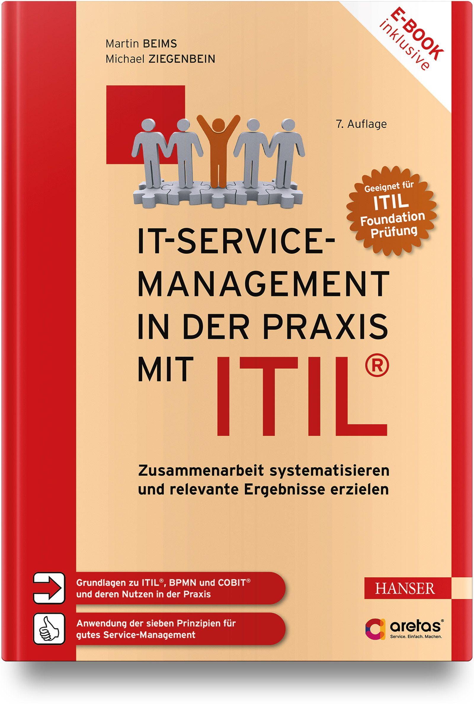 Vorderes Coverbild IT-Service-Management in der Praxis mit ITIL®