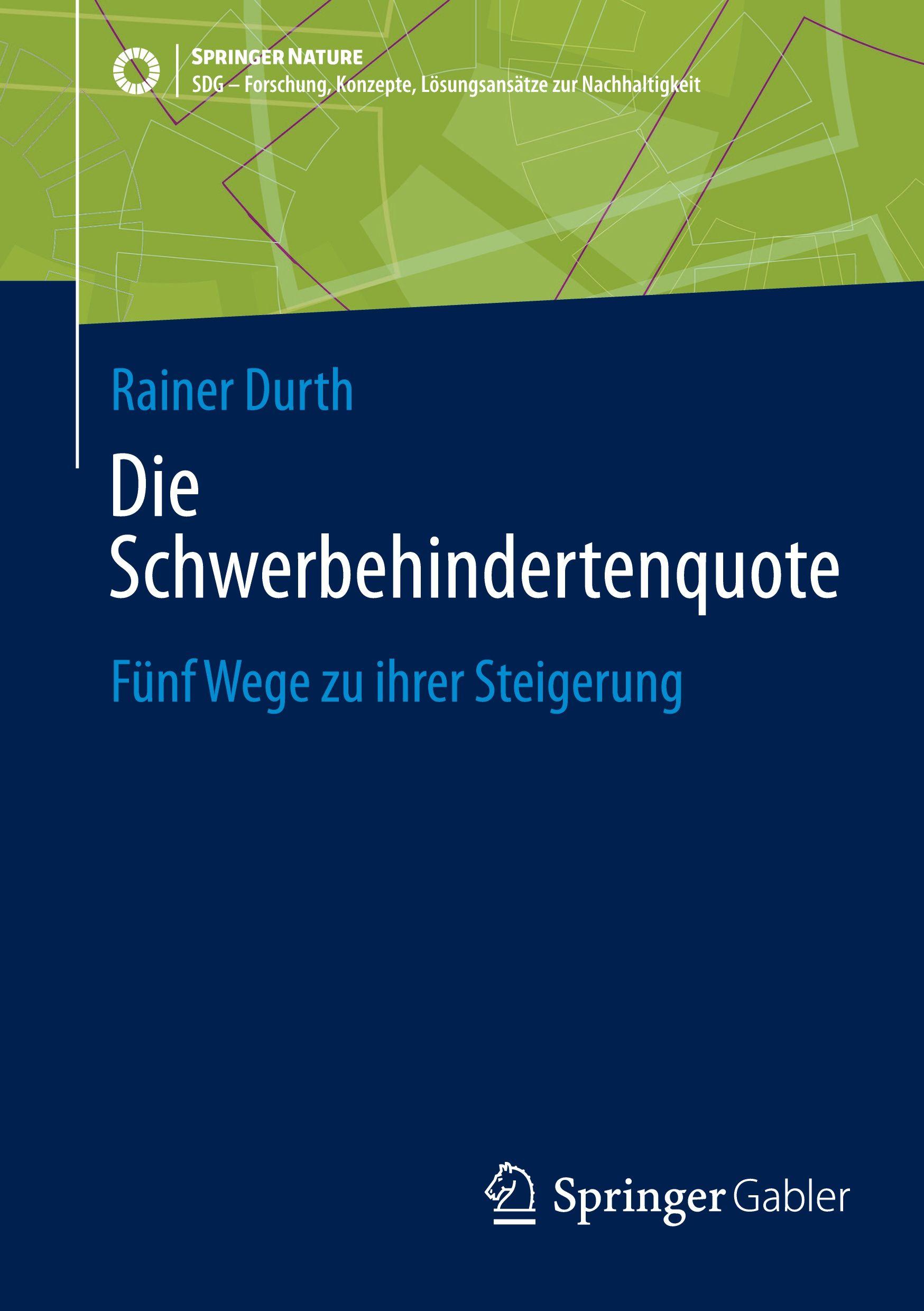 Vorderes Coverbild Die Schwerbehindertenquote