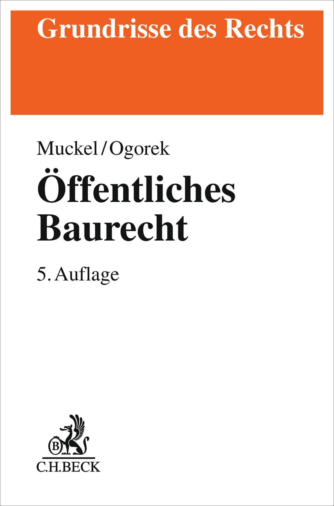 Vorderes Coverbild Öffentliches Baurecht