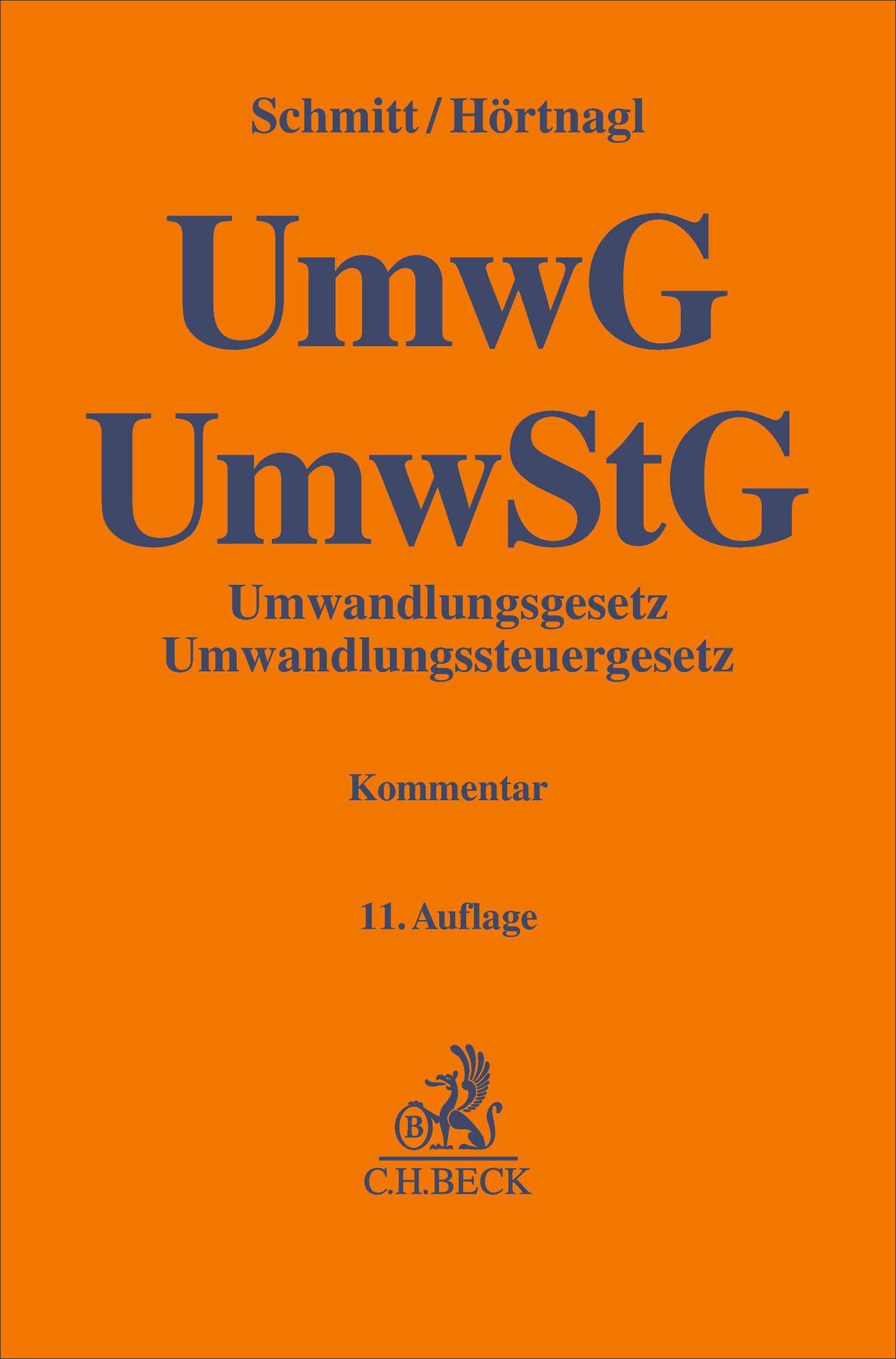 Vorderes Coverbild Umwandlungsgesetz, Umwandlungssteuergesetz. UmwG, UmwStG