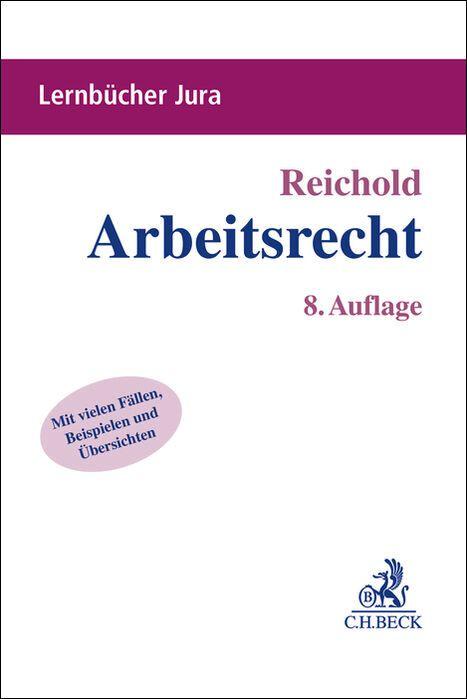 Vorderes Coverbild Arbeitsrecht