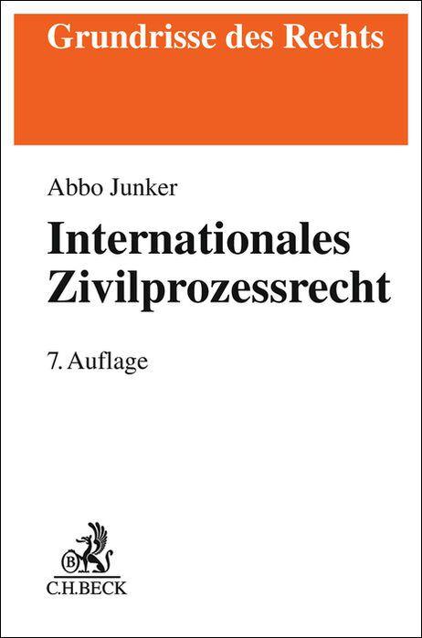 Vorderes Coverbild Internationales Zivilprozessrecht