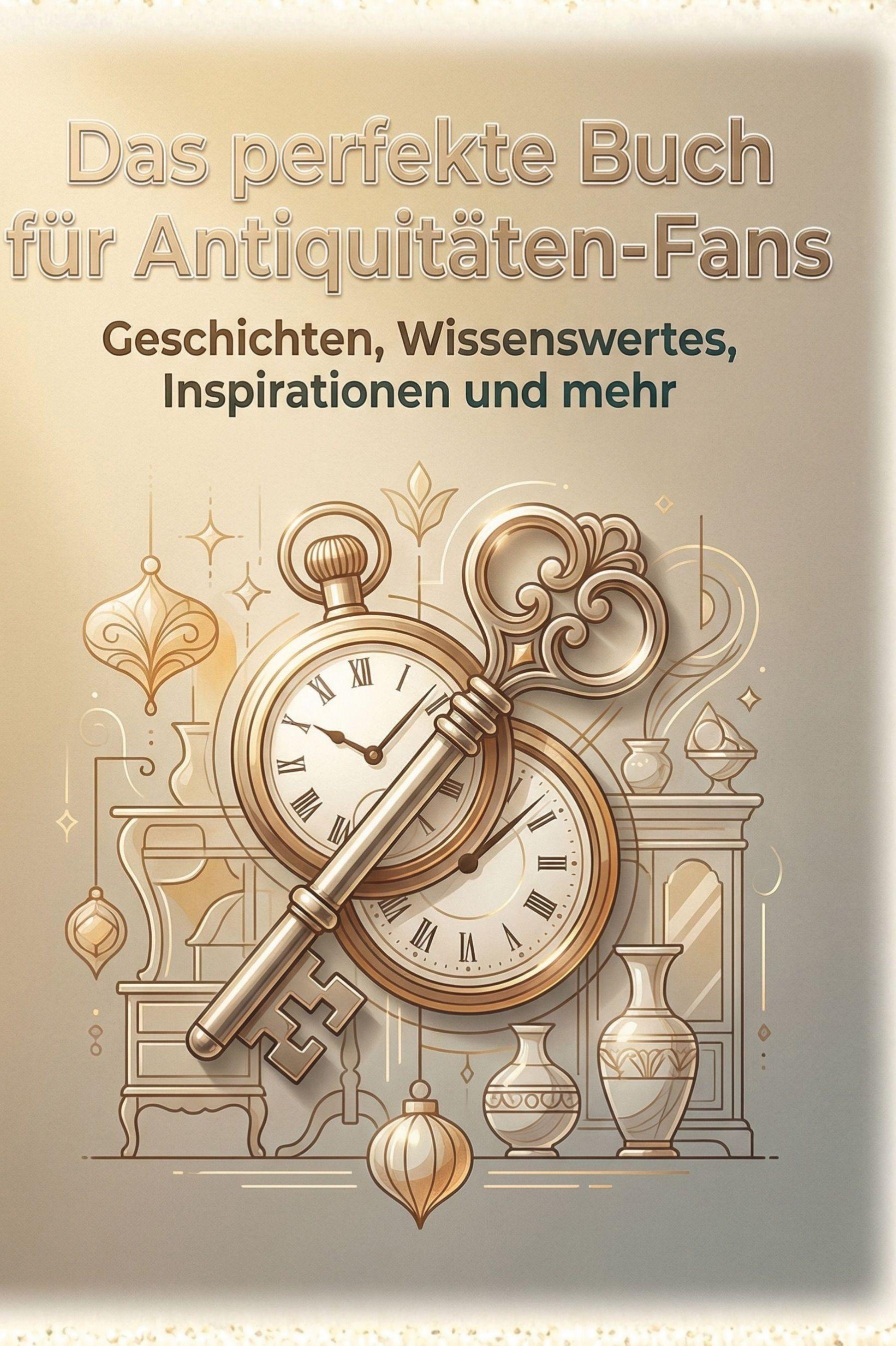 Vorderes Coverbild Das perfekte Buch für Antiquitäten-Fans