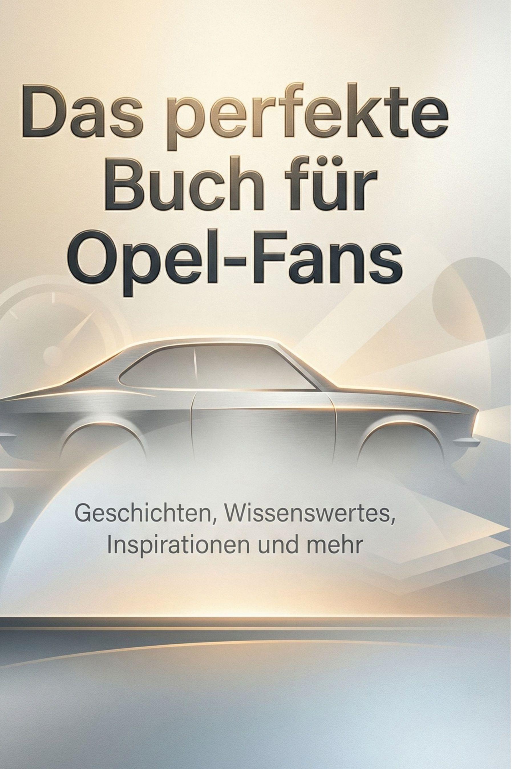 Vorderes Coverbild Das perfekte Buch für Opel-Fans