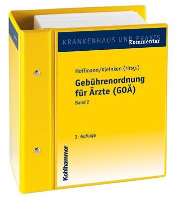 Vorderes Coverbild Gebührenordnung für Ärzte (GOÄ)