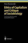 Vorderes Coverbild Ethics of Capitalism and Critique of Sociobiology