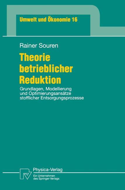 Vorderes Coverbild Theorie betrieblicher Reduktion