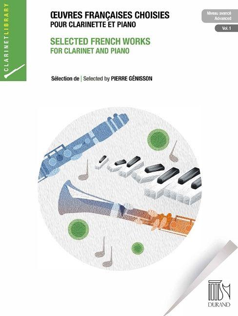 Vorderes Coverbild Selected French Works for Clarinet and Piano, Volume 1
