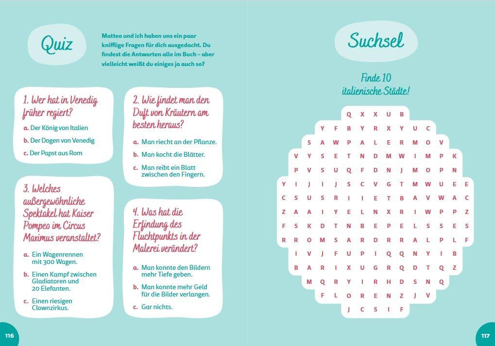 Beispielinhalt (Bild) Italien for kids