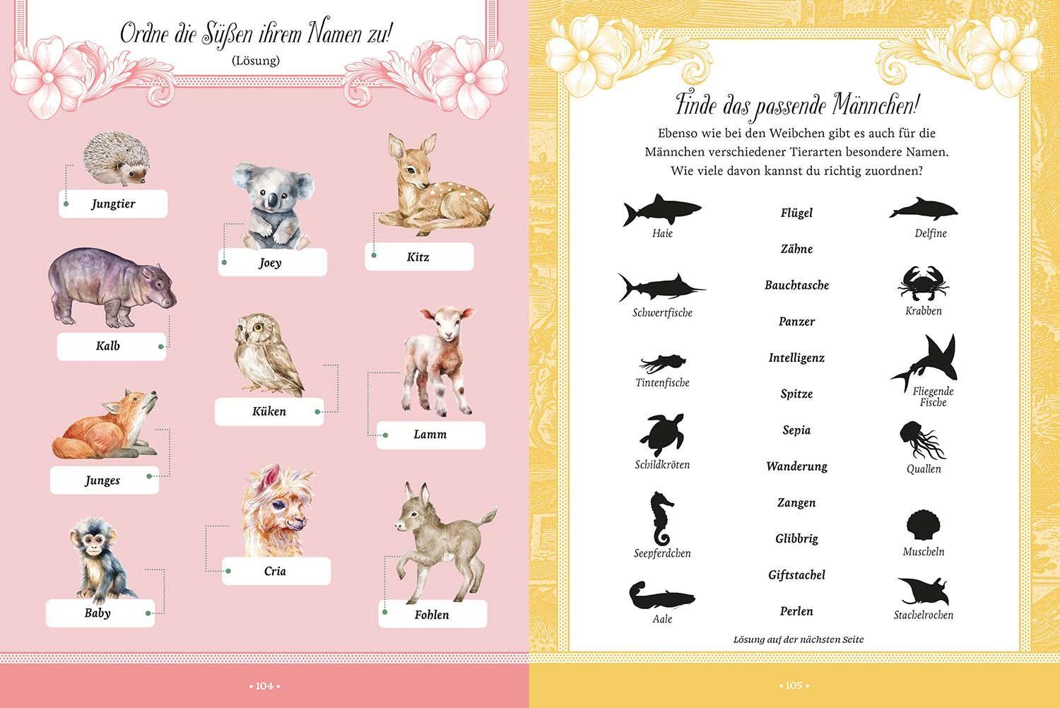 Beispielinhalt (Bild) Flora, Fauna, Pflanzen & Bienen - Stickerbuch