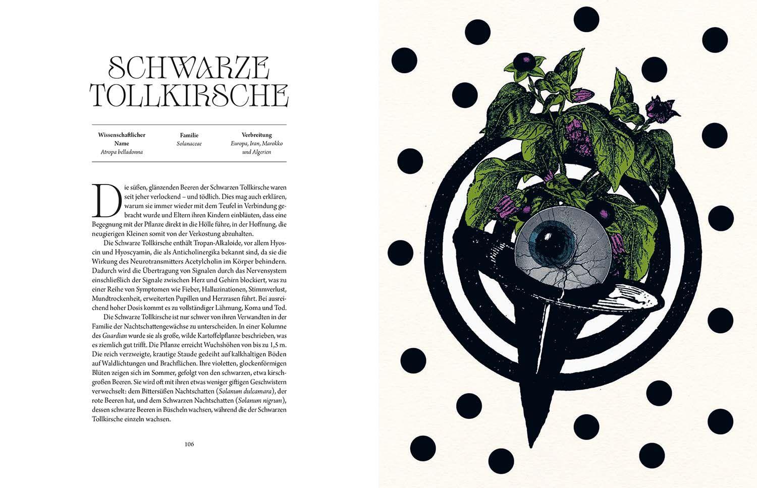 Beispielinhalt (Bild) Atlas der tödlichen Pflanzen