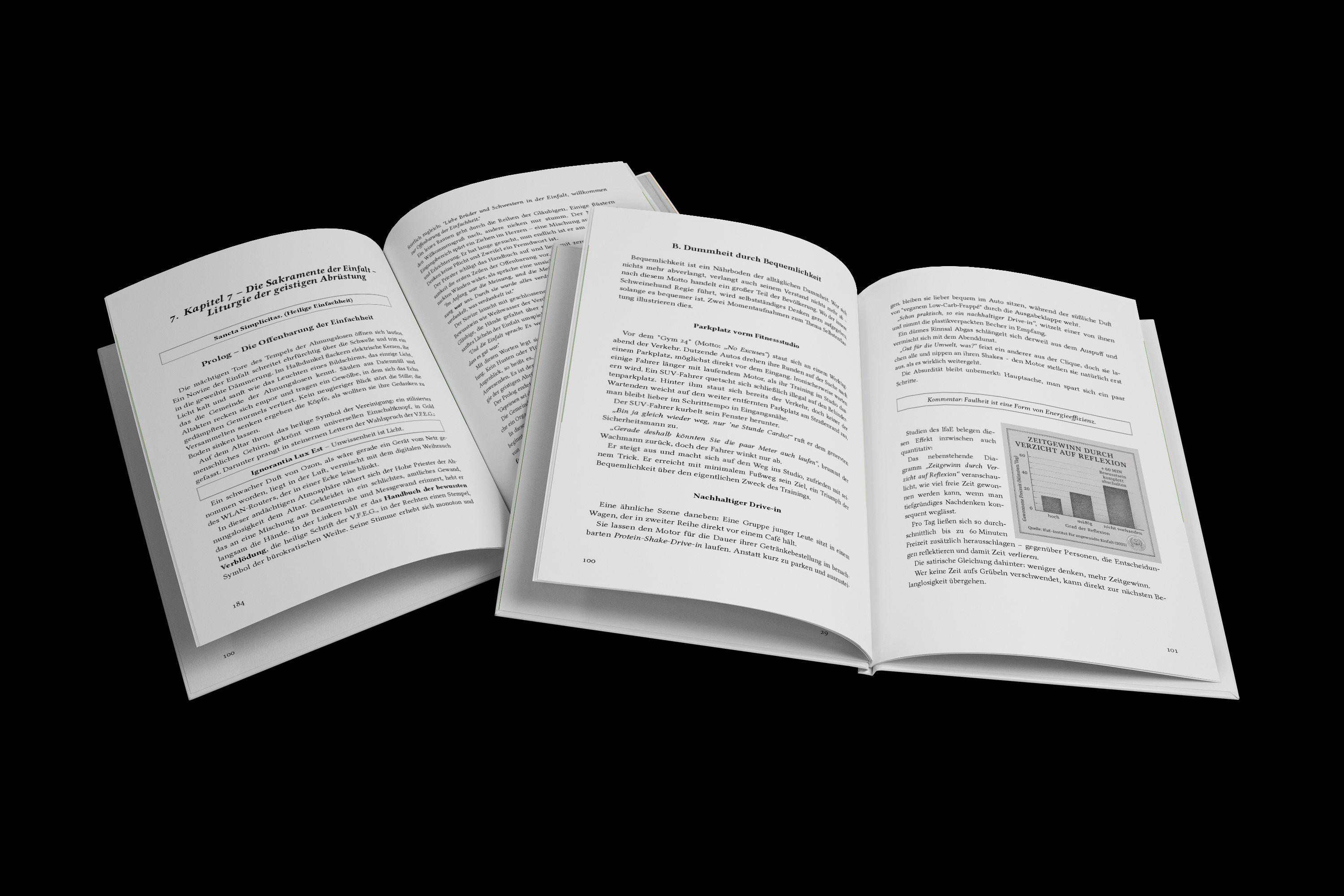 Beispielinhalt (Bild) V.F.E.G. - Handbuch der bewussten Verblödung - Band 1